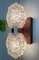 Mid-Century Glass and Wood Wall Light from Temde, 1960s 7