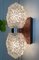 Mid-Century Glass and Wood Wall Light from Temde, 1960s, Image 7
