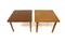 Tables Vintage Scandinaves en Teck, Suède, 1960s, Set de 2 1