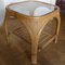 Table d'Appoint en Bambou, 1960s 5