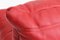 Togo Three Seater Sofa in Red Leather by Michel Ducaroy for Ligne Roset, 2010s 16
