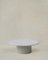 Raindrop 800 Tisch aus Weißer Eiche und Kieselgrau von Fred Rigby Studio 1