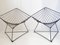 Oti Chairs in Steel by Niels Gammelgaard for Ikea, 1980s, Set of 2 2