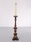 Italian Gilded Wood Rococo Floor Lamp, 1950s 2