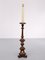 Italian Gilded Wood Rococo Floor Lamp, 1950s, Image 2