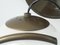 2042/3 Deckenlampe aus braunem & bronzefarbenem Metall mit sandgestrahlten Glasschirmen von Sarfatti für Arteluce, 1963 10