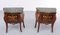 Louis XVI Style Nightstands with Marble Tops, Italy, 1950s, Set of 2 5