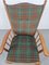 Vintage Scandinavian High Back Armchair, 1960s 4