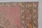 Hand Knotted Pink Wool Hallway Runner Rug 3