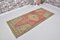 Faded Natural Wool Oushak Rug 7