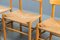 J39 Dining Chairs by Børge Mogensen for Fredericia, Set of 4 2