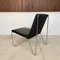 Danish Bachelor Lounge Chair with Leather Cushion Pads by Verner Panton for Fritz Hansen, 1960s, Image 5