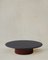 Raindrop 1000 Table in Black Oak and Terracotta by Fred Rigby Studio, Image 1