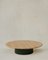 Raindrop 1000 Table in Oak and Moss Green by Fred Rigby Studio, Image 1