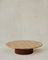 Raindrop 1000 Table in Oak and Terracotta by Fred Rigby Studio 1