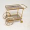 Vintage Italian Brass Drinks Trolley, 1960s 1