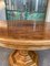 Italienischer achteckiger verstellbarer Esstisch aus Holz. 1890er Jahre 4