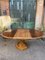 Iitalian Wooden Octagonal Shaped Dining Adjustable Table. 1890s 6