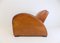 Art Deco Streamline Leather Armchair, 1960s 23
