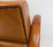 Art Deco Streamline Leather Armchair, 1960s 19