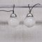 Small Art Deco Glass Pendant Lights, Set of 2 1