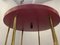 Red Brass Pendant Light from Stilnovo, 1950s 3