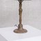 Lámpara de mesa francesa modernista de latón y vidrio, Imagen 5