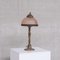 Lámpara de mesa francesa modernista de latón y vidrio, Imagen 7