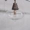 Mid-Century French Clear Glass Pendant Light, Image 3