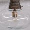 Mid-Century French Clear Glass Pendant Light 4