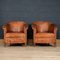 20th Century Dutch Leather Club Chairs, 1970s, Set of 2 19