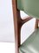 Side Chair with Green Skai Upholstery attributed to Gianfranco Frattini, 1970s 10