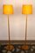 Swedish Aneta Oak Floor Lamps, 1960s , Set of 2 1