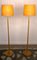 Swedish Aneta Oak Floor Lamps, 1960s , Set of 2 2