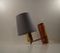 Mid-Century Glass & Gilt Wall Lamp by Claus Bolby for Cebo, 1970s, Image 1