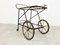 Vintage Italian Serving Trolley attributed to Cesare Lacca, 1950s 9