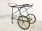 Vintage Italian Serving Trolley attributed to Cesare Lacca, 1950s, Image 10