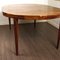 Danish Circular Extendable Jacaranda Dining Table, 1960s 9