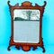 Edwardian Sheraton Revival Inlaid Mahogany Wall Mirro4, Image 1