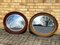 Edwardian Oval Wall Mirrors, Set of 2 2