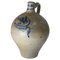 19th Century Cobalt Decorated Stoneware Jar Jug Vase, Image 1