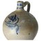 19th Century Cobalt Decorated Stoneware Jar Jug Vase, Image 2