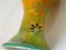 French Raku Chalice in Cracked Ceramic 1960 France Yellow Color 6