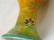French Raku Chalice in Cracked Ceramic 1960 France Yellow Color, Image 6