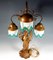Jugendstil Tischlampe mit drei Leuchten, 1890er 3