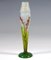 Jugendstil Vase mit zarten Blumenzweigen von Daum Nancy, 1890er 2