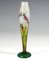 Jugendstil Vase mit zarten Blumenzweigen von Daum Nancy, 1890er 3