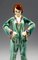 Art Deco Pyjama Figur von Stephan Dakon, 1930 5