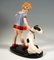 Girl with Fox Terrier Figurine by Germaine Bouret, 1938, Image 3