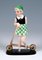 Art Deco Mädchen mit Roller Figur von Dakon, 1930er 2